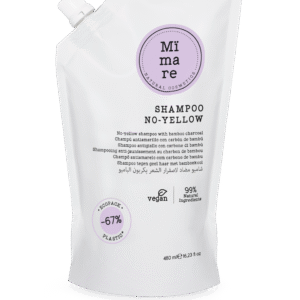 mïmare, shampoo no yellow szampon neutralizujący zółty odcień z włosów blond i siwych 480ml